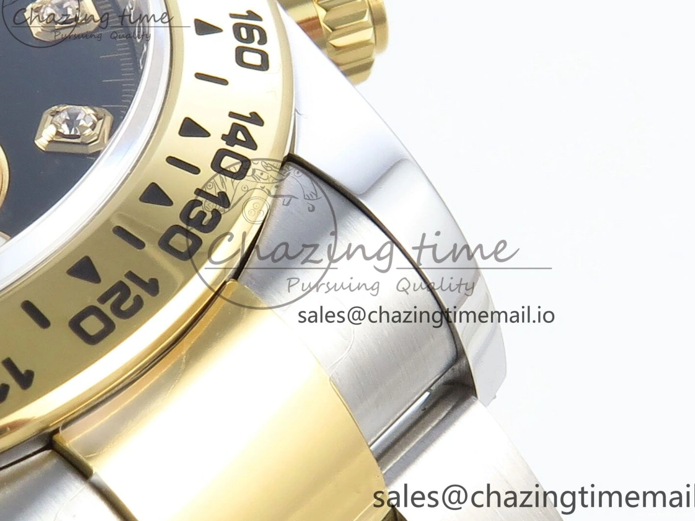 Best AAA Replica Sites Daytona SS YG 126503 on Dial FastDry Edition 736 Best Braclet YG Black 1:1 SH APSF 1228